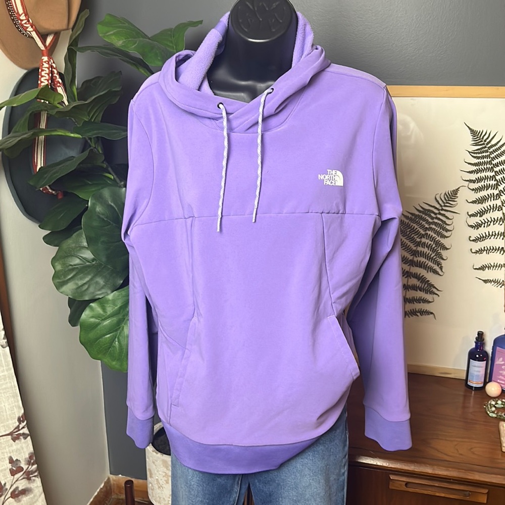 The North Face Purple Fleece Sweatshirt